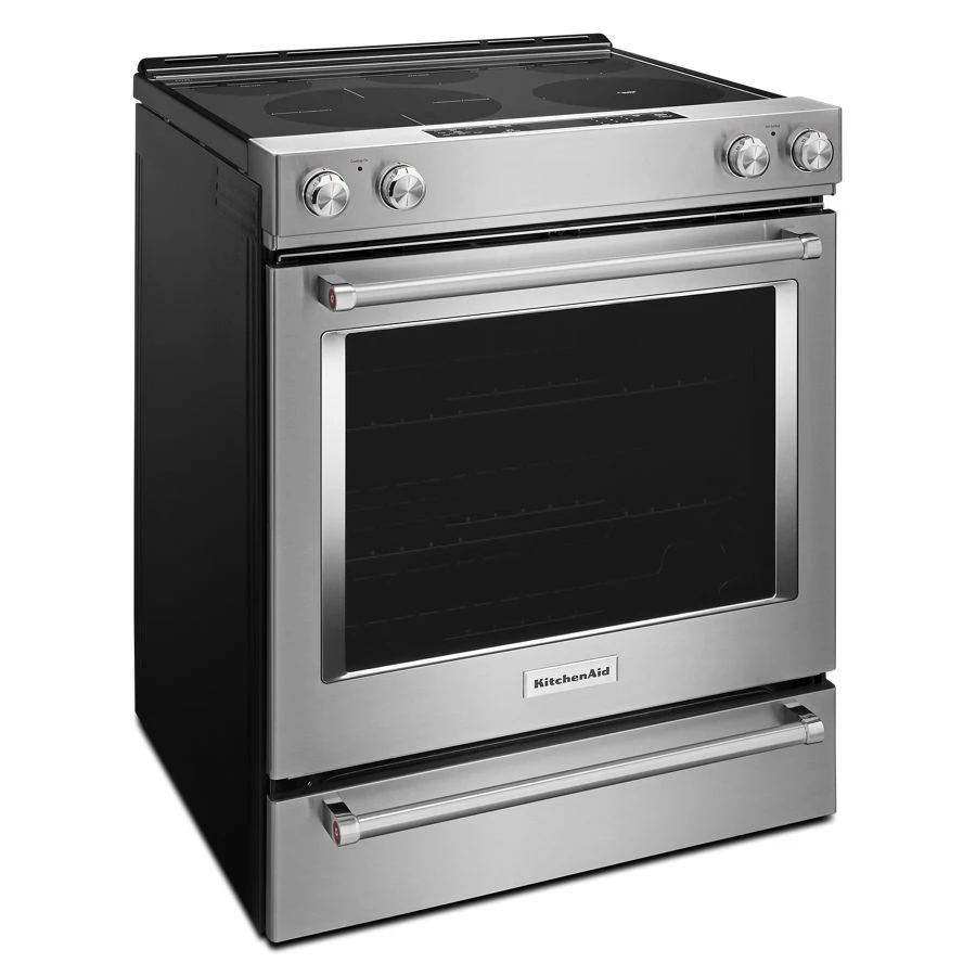 30-inch 5-element Electric Slide-in Convection Range KSEG700ESS