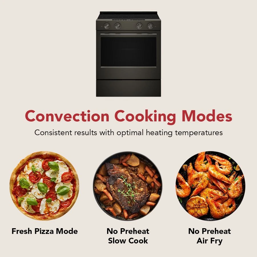 5.3 Cu. Ft. Smart Slide-in Electric Range With Two Even-heat™ Hyper Elements And Convection Cooking Modes KSES530SBE