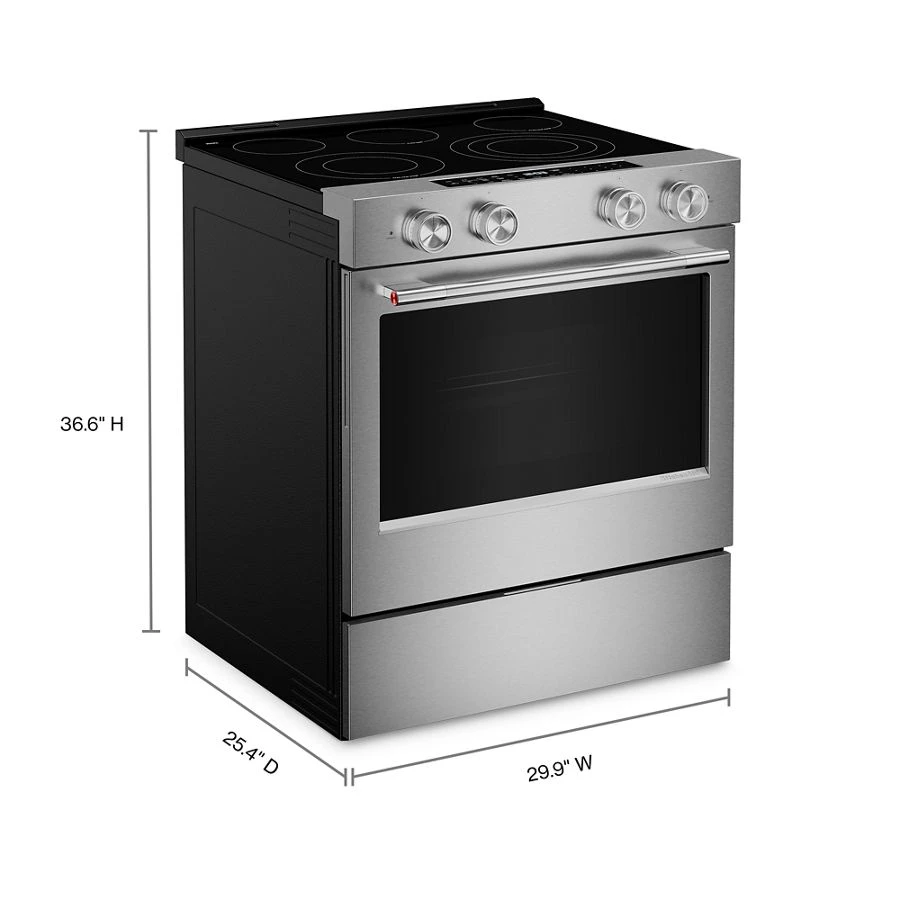 5.3 Cu. Ft. Smart Slide-in Electric Range With Two Even-heat™ Hyper Elements And Convection Cooking Modes KSES530SPS