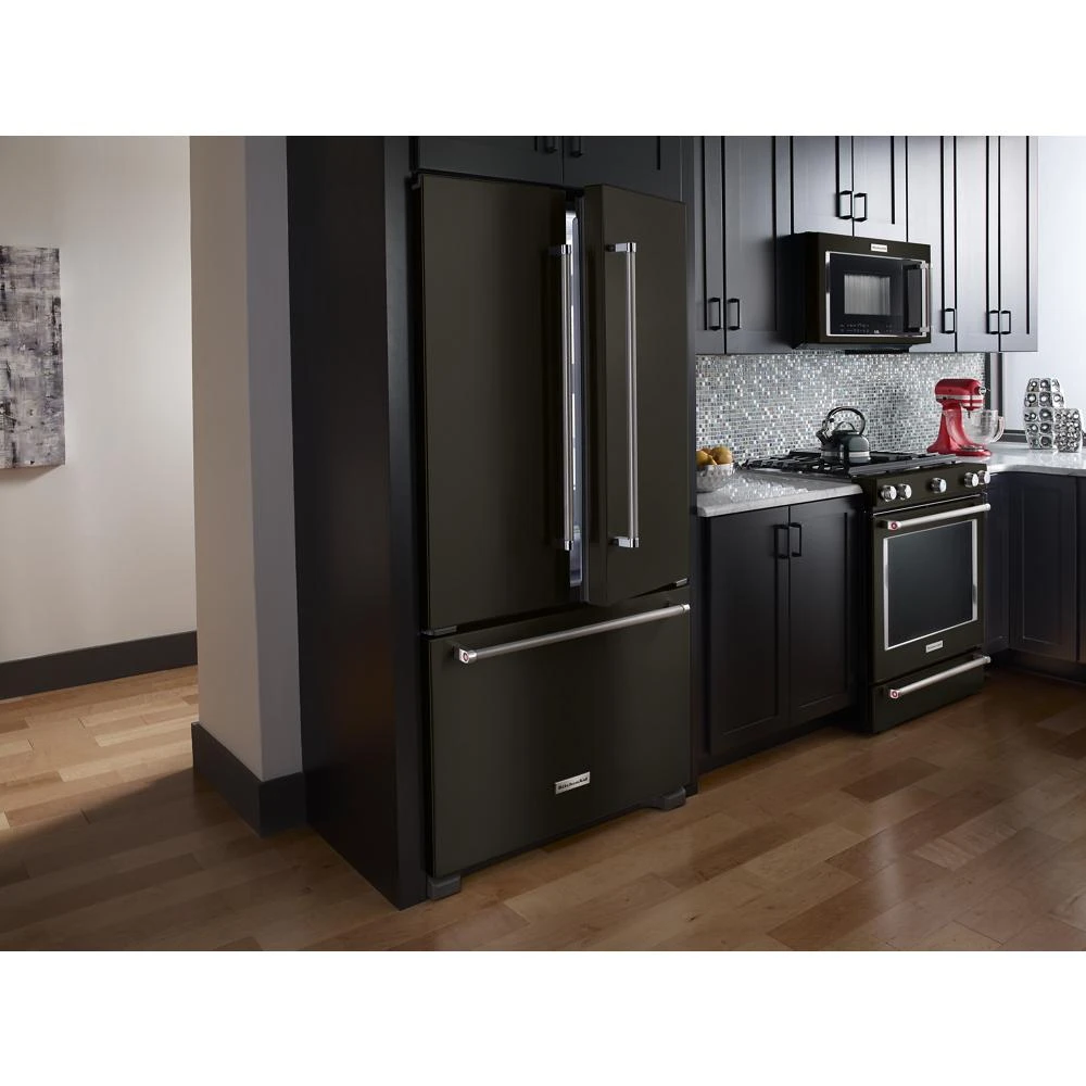 30-Inch 5-Burner Gas Slide-In Convection Range KSGG700EBS