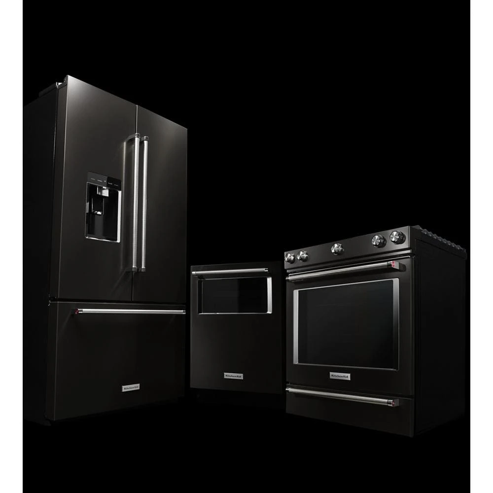 30-Inch 5-Burner Gas Slide-In Convection Range KSGG700EBS