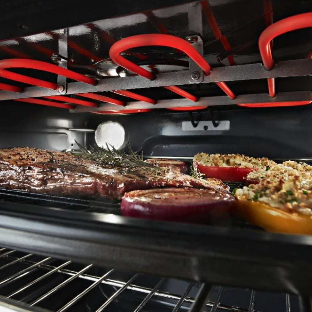 30-Inch 5-Burner Gas Slide-In Convection Range KSGG700ESS