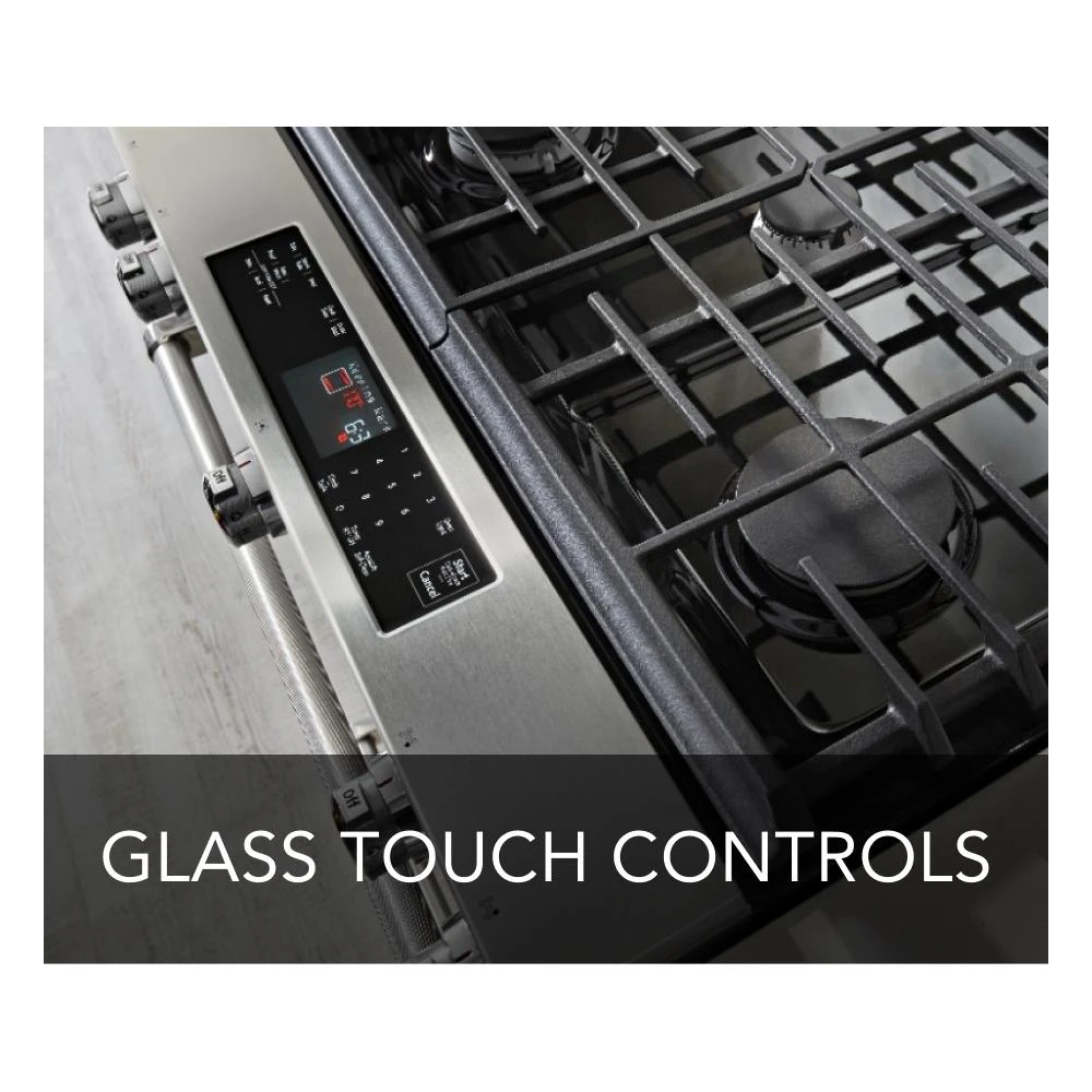 30-Inch 5-Burner Gas Slide-In Convection Range KSGG700ESS