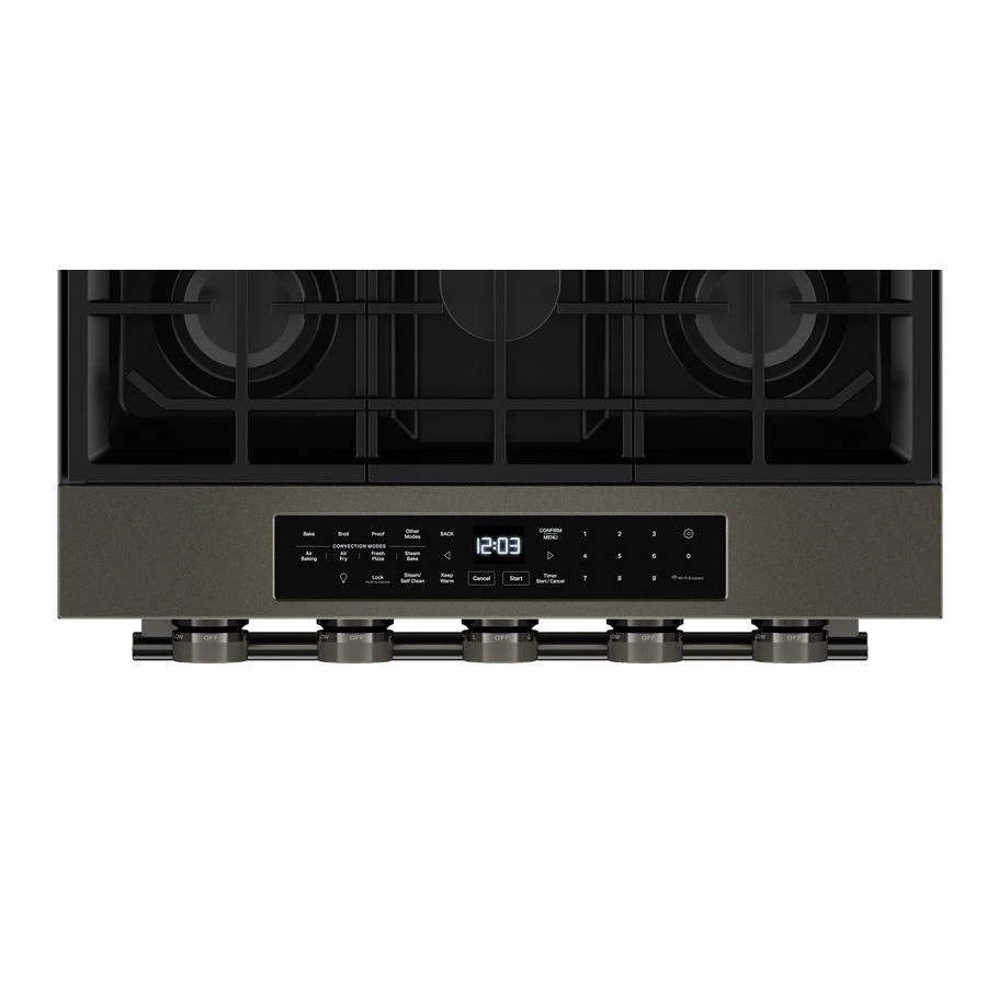 5.0 Cu. Ft. Smart Slide-in Gas Range with Convection Cooking Modes and 2-in-1 Burner KSGS530SBE
