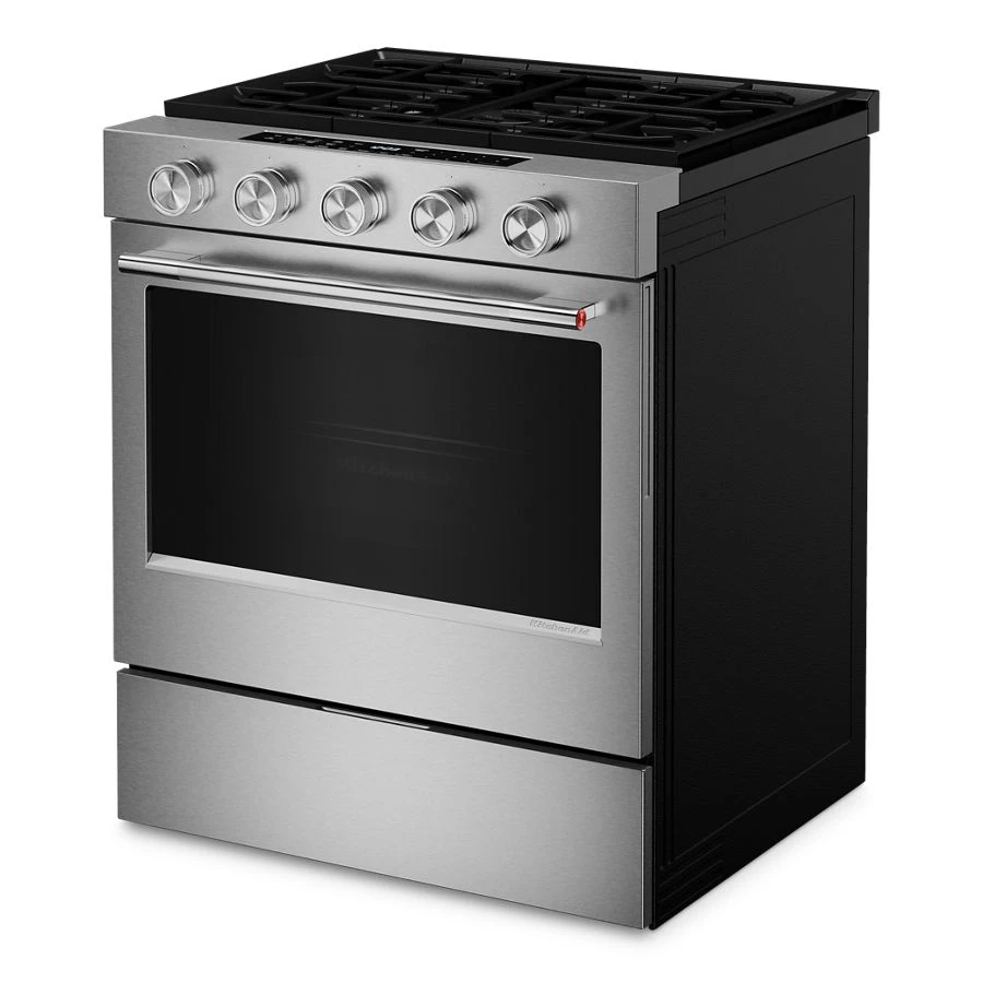 5.0 Cu. Ft. Smart Slide-in Gas Range with Convection Cooking Modes and 2-in-1 Burner KSGS530SPS