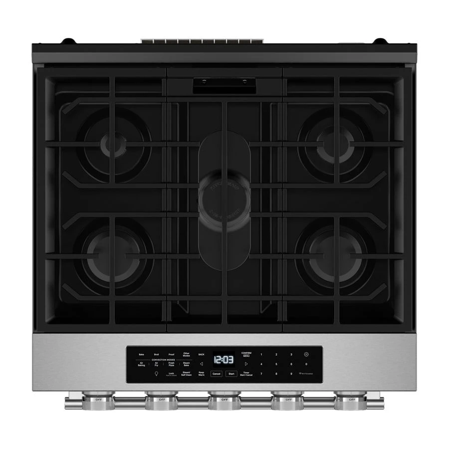 5.0 Cu. Ft. Smart Slide-in Gas Range with Convection Cooking Modes and 2-in-1 Burner KSGS530SPS