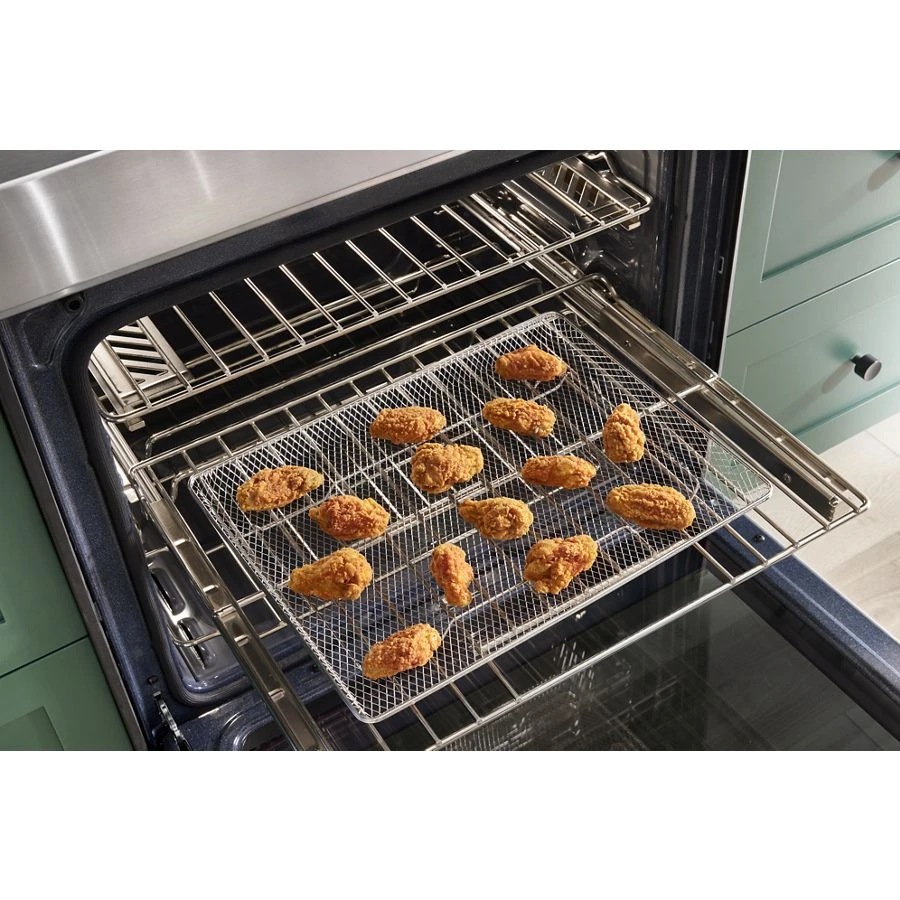 30-Inch 4-Element Induction Slide-In Convection Range with Air Fry KSIS730PSS