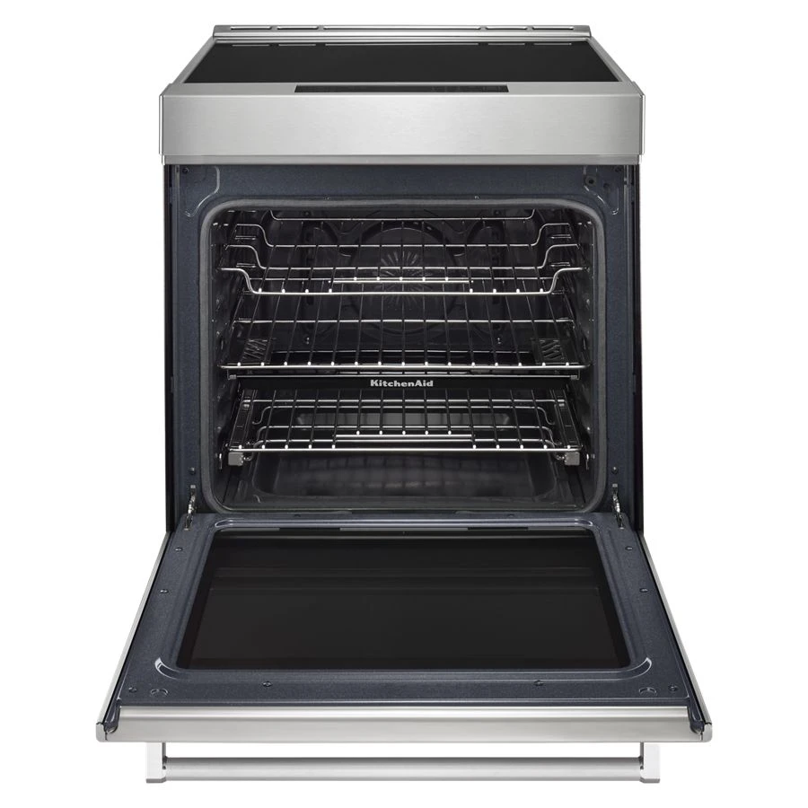 30-Inch 4-Element Induction Slide-In Convection Range with Air Fry KSIS730PSS