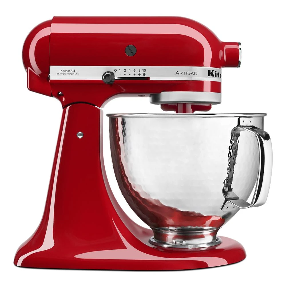 Artisan Series 5 Quart Tilt-Head Stand Mixer with Hammered Bowl KSM150PSHER