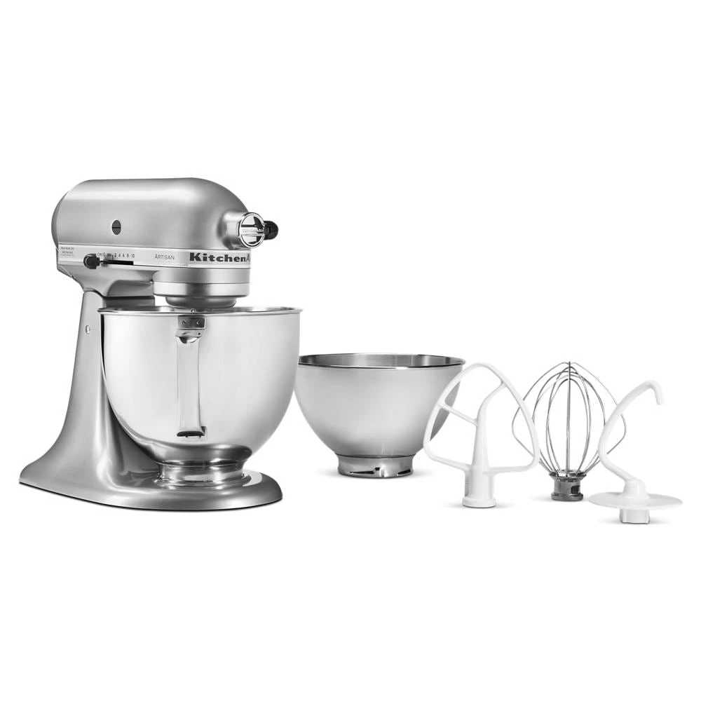 Value Bundle Artisan Series 5 Quart Tilt-Head Stand Mixer with additional 3 Quart bowl KSM150TBCU