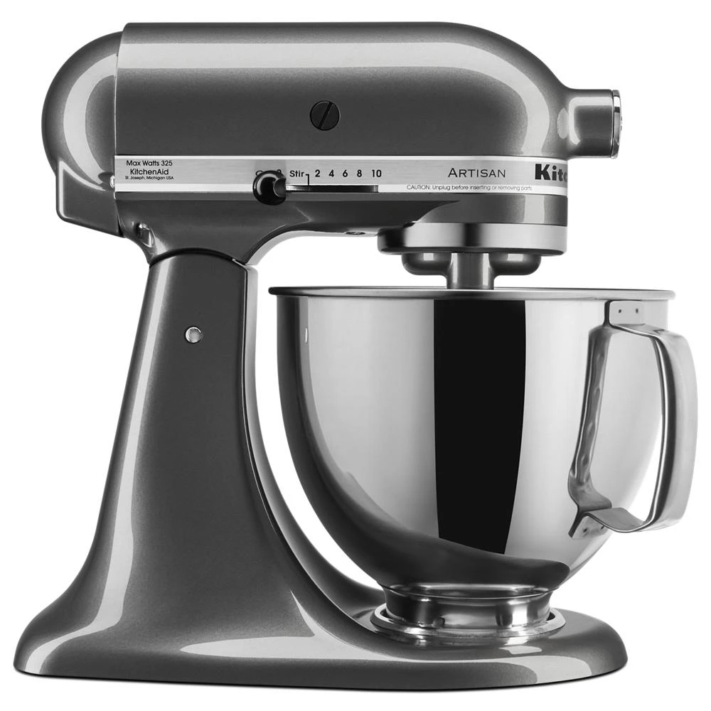Value Bundle Artisan Series 5 Quart Tilt-Head Stand Mixer with additional 3 Quart bowl KSM150TBQG