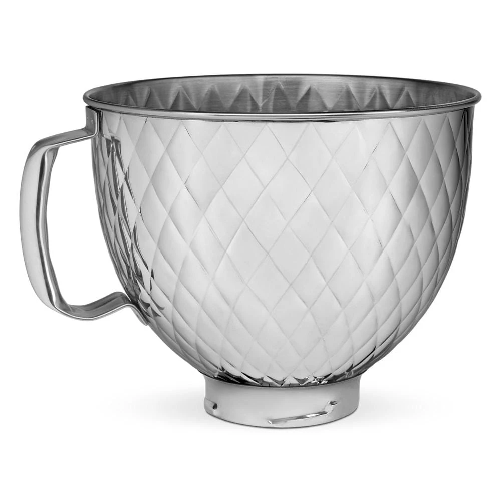 5 Quart Tilt Head Quilted Stainless Steel Bowl KSM5SSBQB