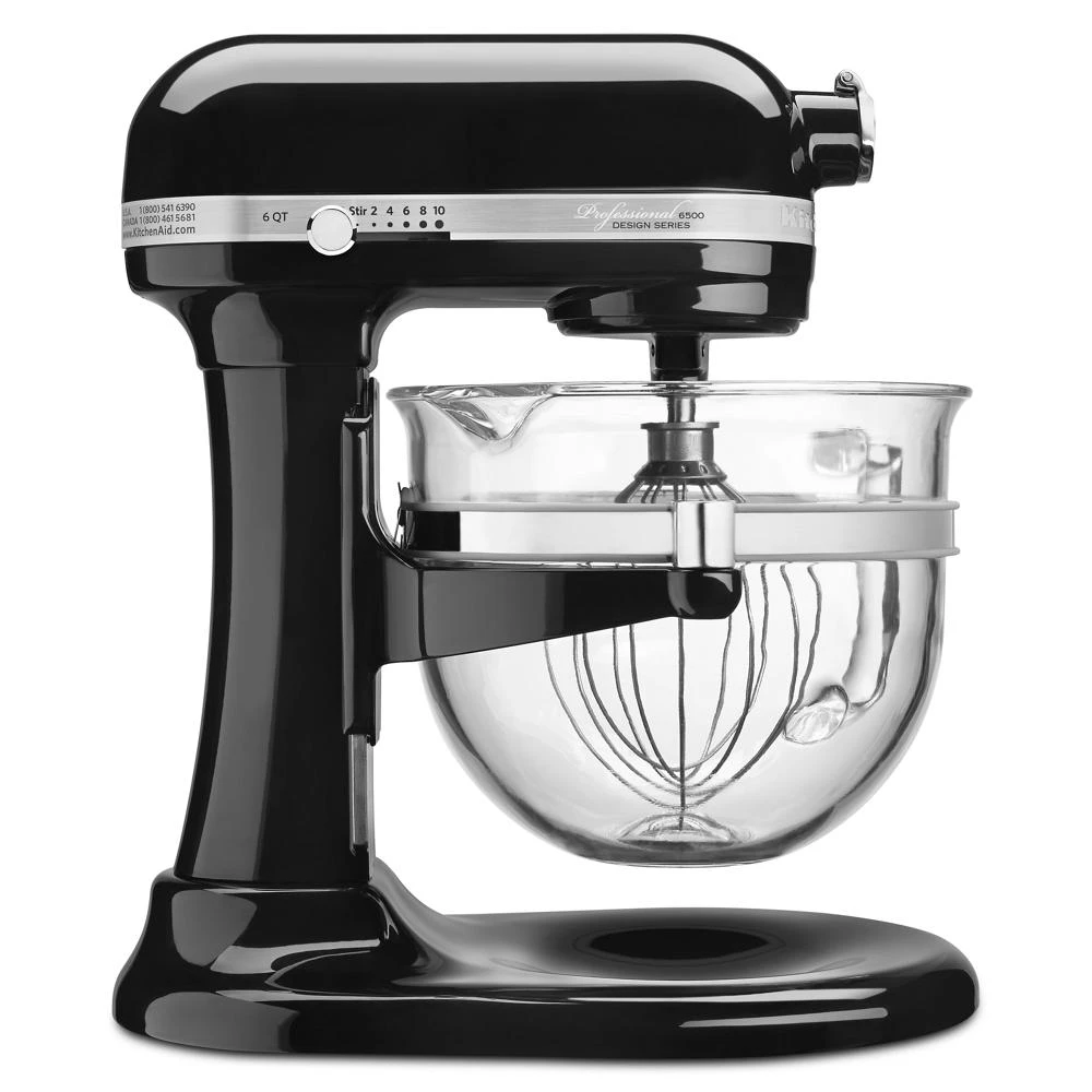 Professional 6500 Design Series 6 Quart Bowl-Lift Stand Mixer KSM6521XOB