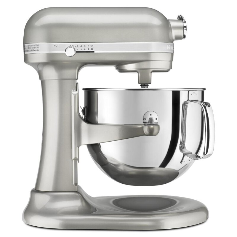 KitchenAid Pro Line Series 7 Quart Bowl-Lift Stand Mixer Sugar Pearl Silver KSM7586PSR Picture 1