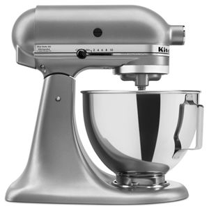 KitchenAid 4.5-Quart Tilt-Head Stand Mixer Silver KSM85PBSL Picture 1