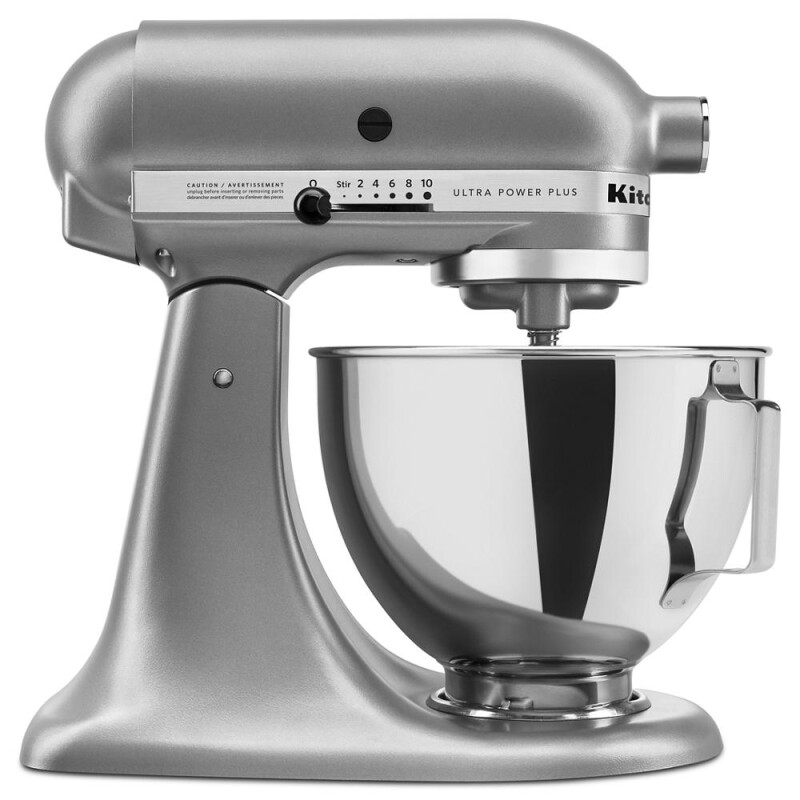 KitchenAid Ultra Power Plus Series 4.5-Quart Tilt-Head Stand Mixer Contour Silver KSM96CU Picture 1
