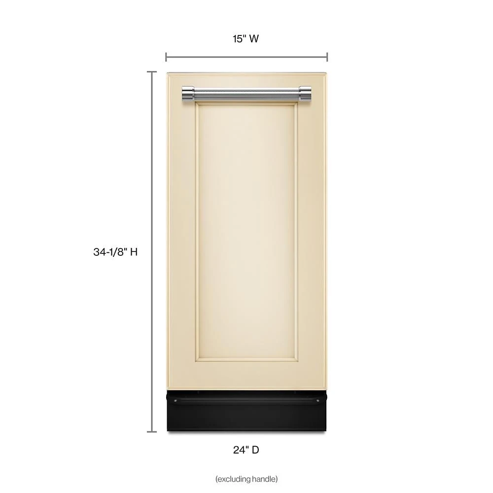 1.4 Cu. Ft. Panel-Ready Built-In Trash Compactor KTTS505EPA