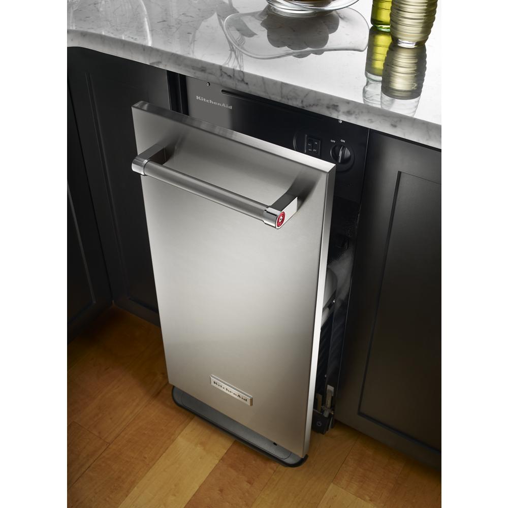 KitchenAid 1.4 Cu. Ft. Built-In Trash Compactor Stainless Steel KTTS505ESS Picture 1