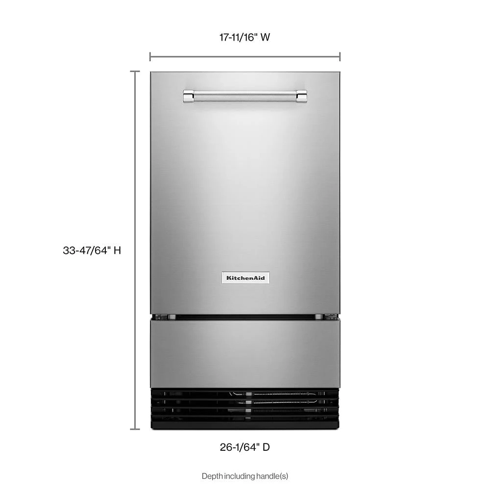18'' Automatic Ice Maker with PrintShield™ Finish KUID508HPS