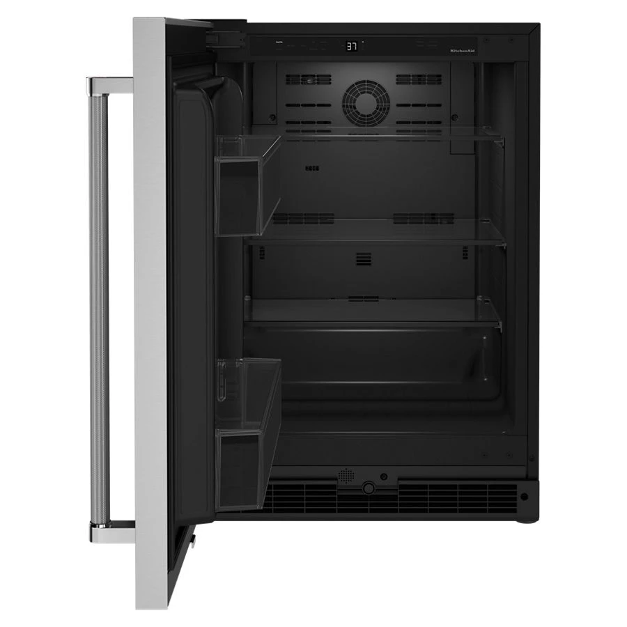 24" Undercounter Refrigerator with Stainless Steel Door KURL114KSB