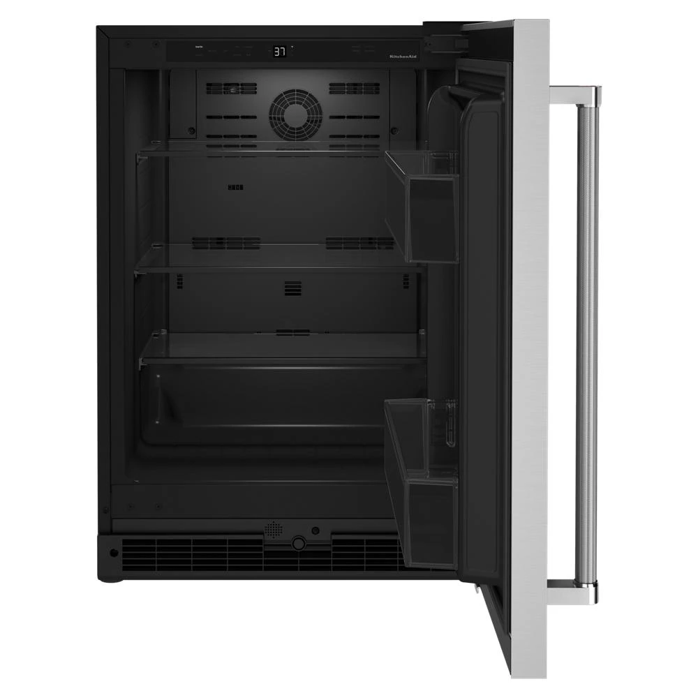 24" Undercounter Refrigerator with Stainless Steel Door KURR114KSB