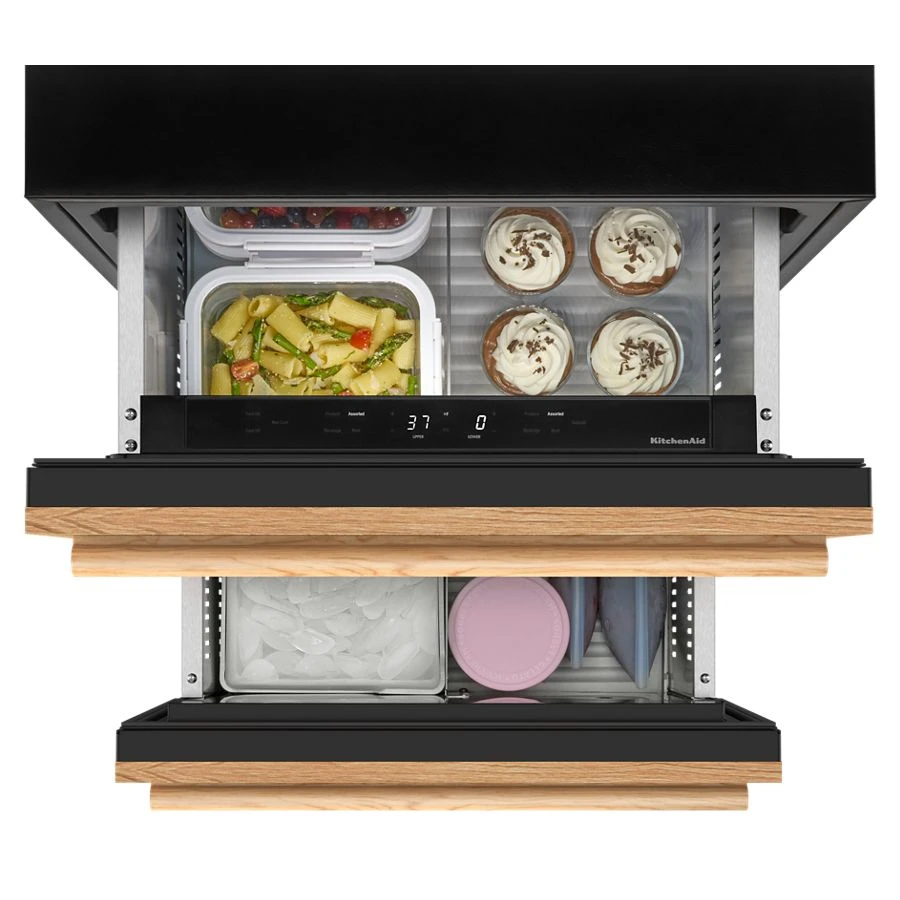 24" Panel-Ready Undercounter Double-Drawer Refrigerator KURT524SPA