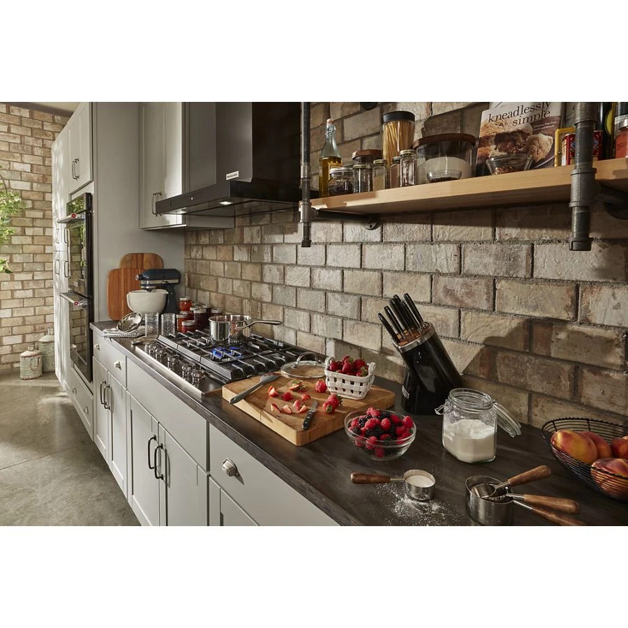 30" Wall-mount, 3-speed Canopy Hood KVWB600HBS