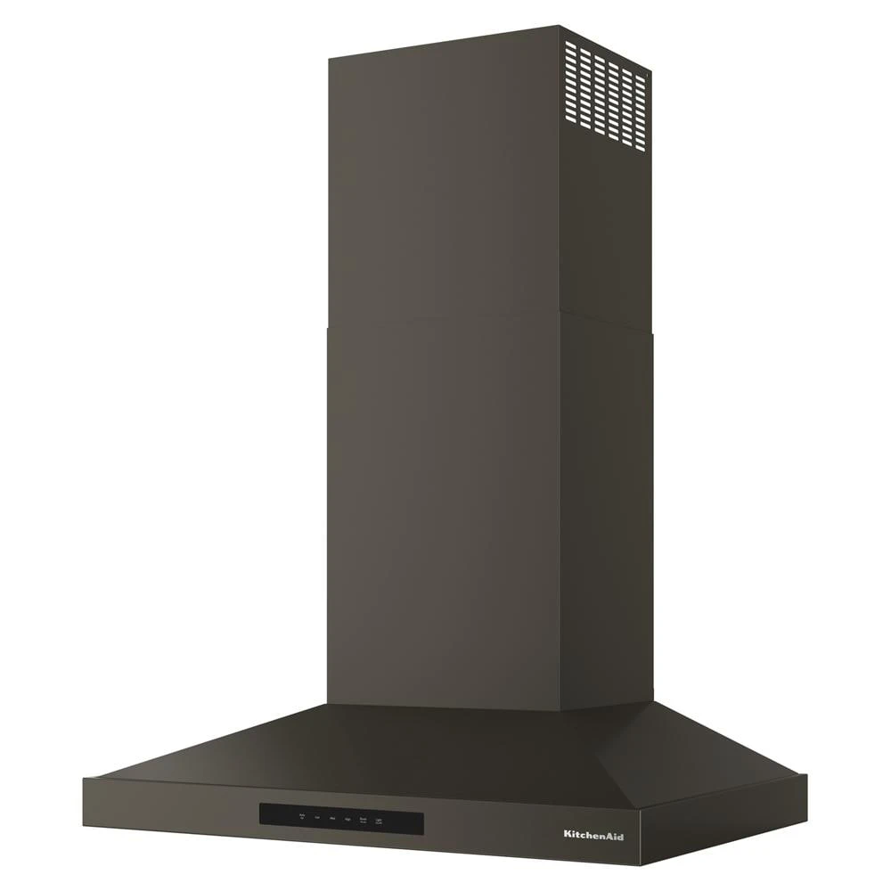 KitchenAid® 30-inch Wall-Mount, 4-Speed Canopy Hood KVWC730SBE