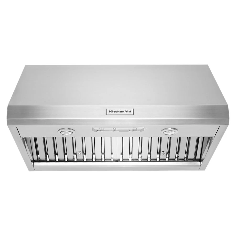 36" 585 or 1170 CFM Motor Class Commercial-Style Wall-Mount Canopy Range Hood KVWC906JSS