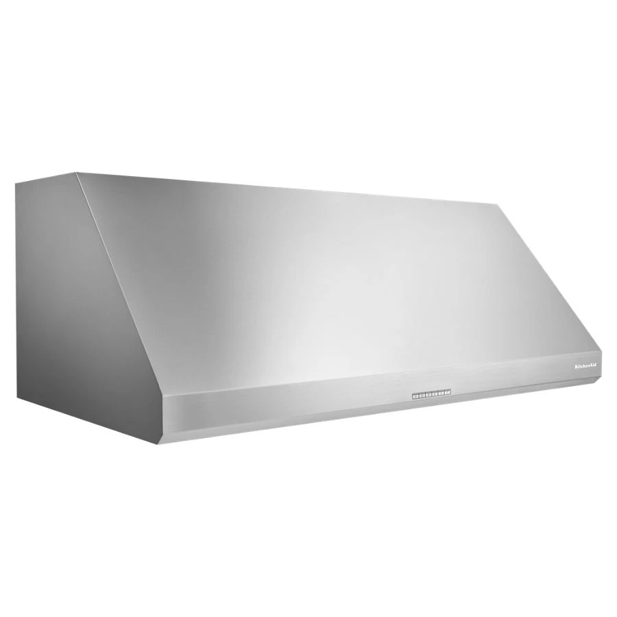 48'' 585 or 1170 CFM Motor Class Commercial-Style Wall-Mount Canopy Range Hood KVWC908KSS
