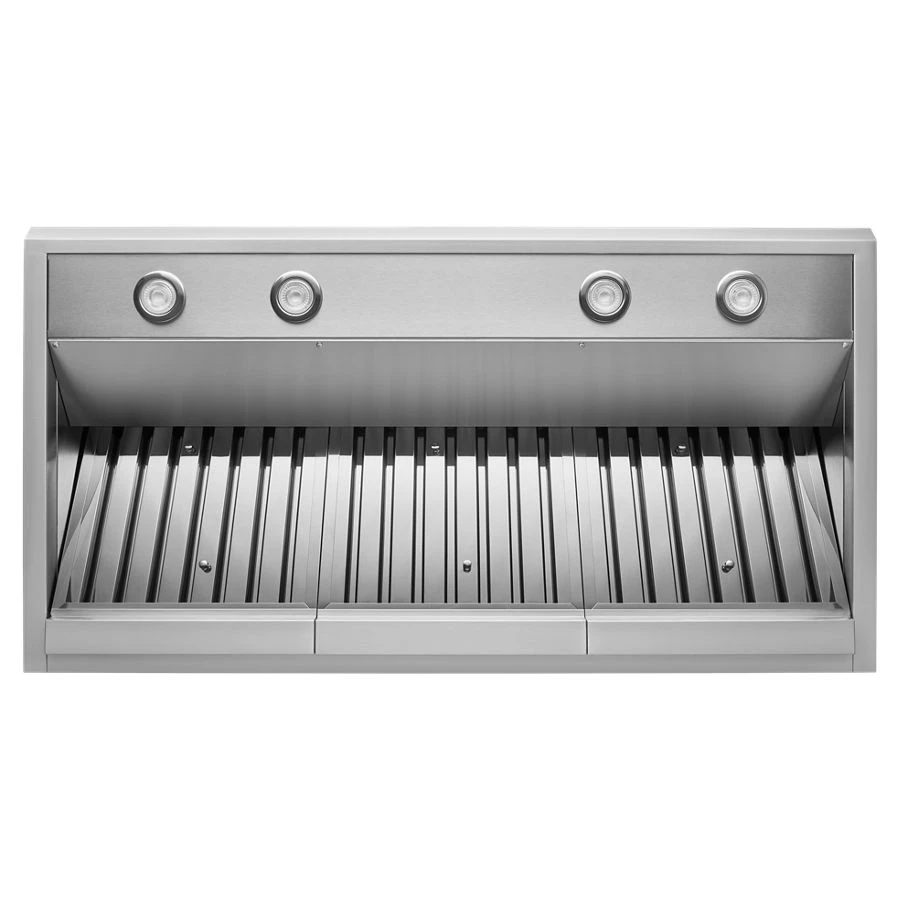 48'' 585 or 1170 CFM Motor Class Commercial-Style Wall-Mount Canopy Range Hood KVWC908KSS