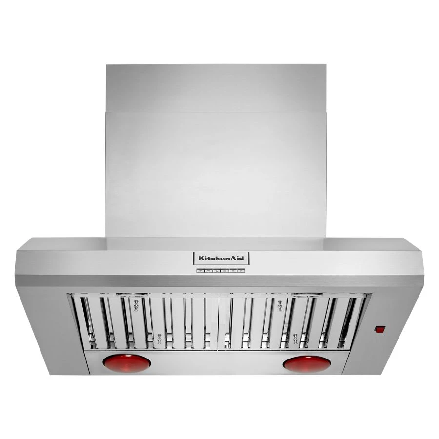 36" 585 or 1170 CFM Motor Class Commercial-Style Wall-Mount Canopy Range Hood KVWC956KSS