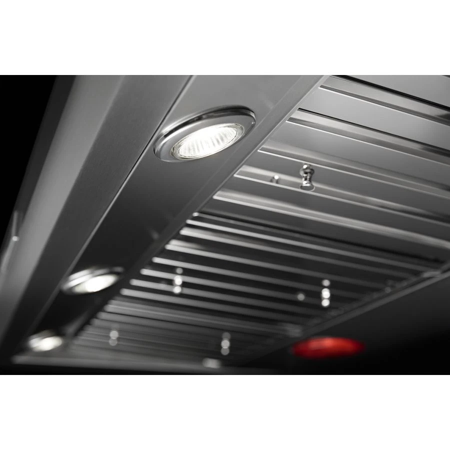 48" 585 or 1170 CFM Motor Class Commercial-Style Wall-Mount Canopy Range Hood KVWC958JSS