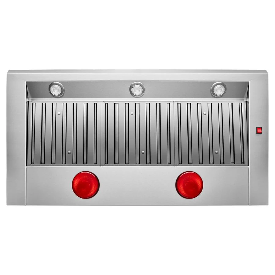 48'' 585 or 1170 CFM Motor Class Commercial-Style Wall-Mount Canopy Range Hood KVWC958KSS