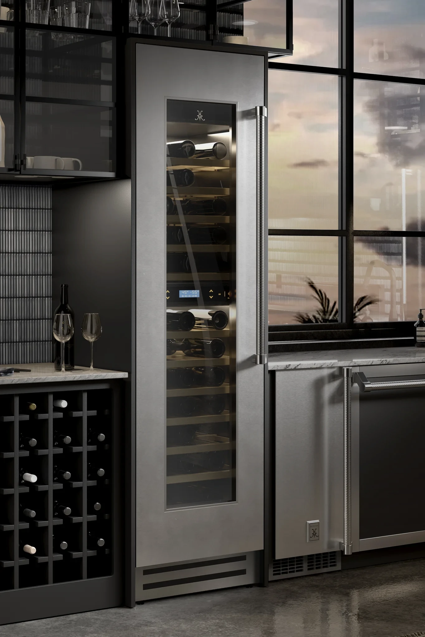 24" Wine Cellar KWCR24SS