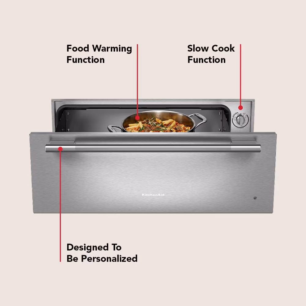 30" Slow Cook Warming Drawer KWES730SPS