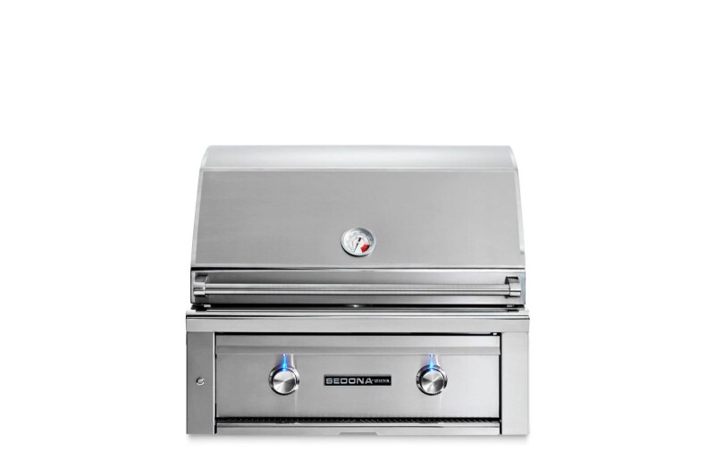 30" SEDONA BUILT-IN GRILL WITH 1 PROSEAR INFRARED BURNER AND 1 BURNER L500PSNG