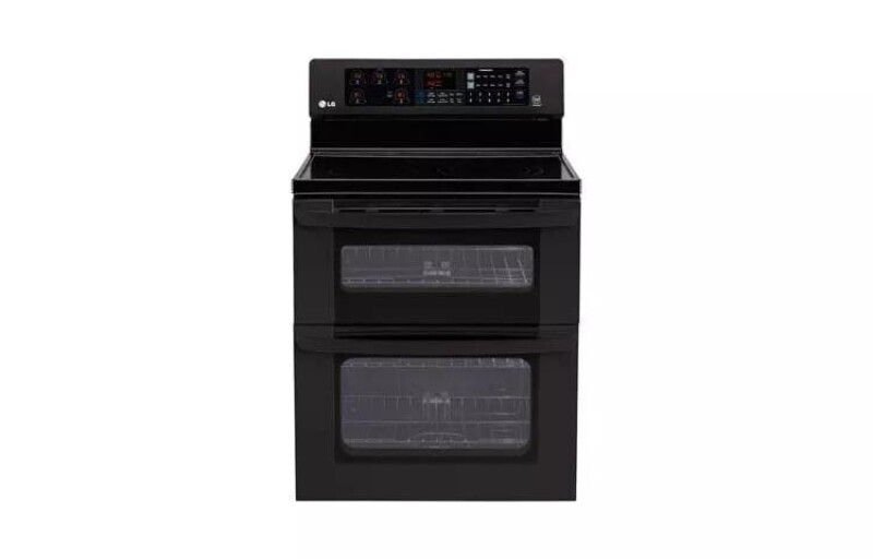 6.1 cu. ft. Capacity Electric Double Oven Range with SuperBoil™ Burner and EasyClean® LDE3035SB