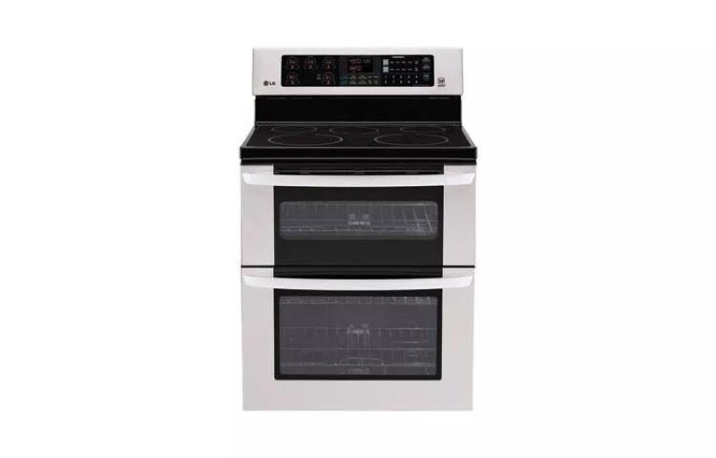 6.7 cu. ft. Capacity Electric Double Oven Range with SuperBoil™ Burner and EasyClean® LDE3035ST