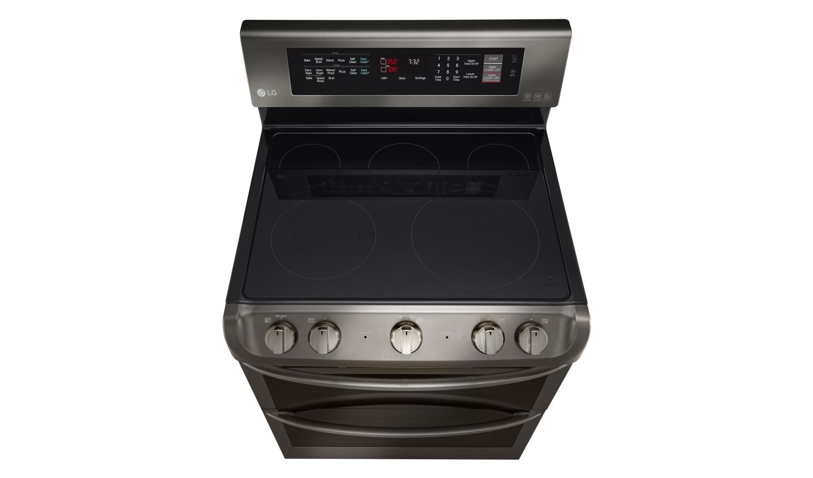 7.3 cu. ft. Electric Double Oven Range with ProBake Convection and EasyClean® LDE4413BD