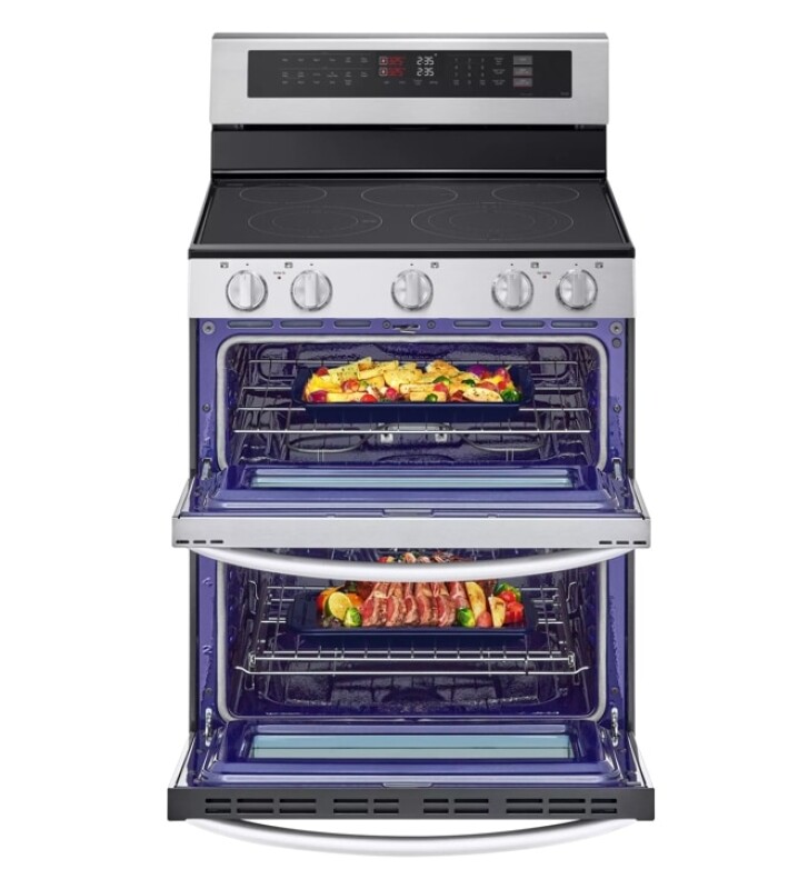 7.3 cu. ft. Smart Electric Double Oven Freestanding Range with ProBake Convection® and Air Fry LDEL7324SE