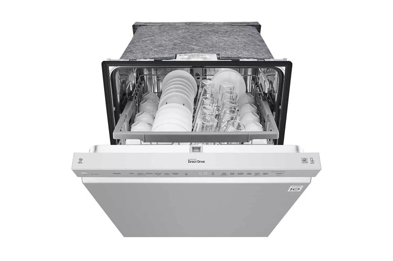 Front Control Dishwasher with QuadWash™ and EasyRack™ Plus LDF5545SS