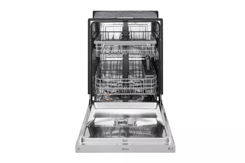 Front Control Dishwasher with QuadWash™ and EasyRack™ Plus LDF5545SS