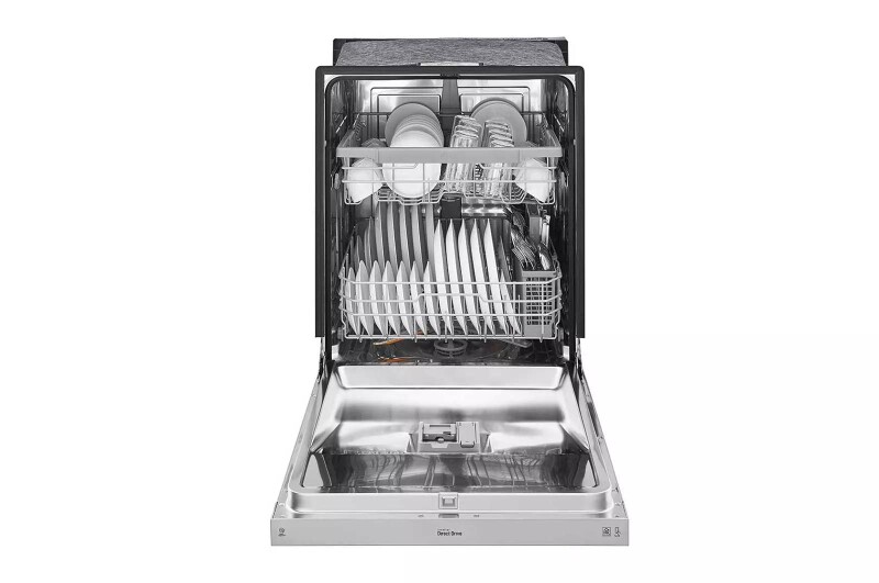 Front Control Dishwasher with QuadWash™ and EasyRack™ Plus LDF5545SS