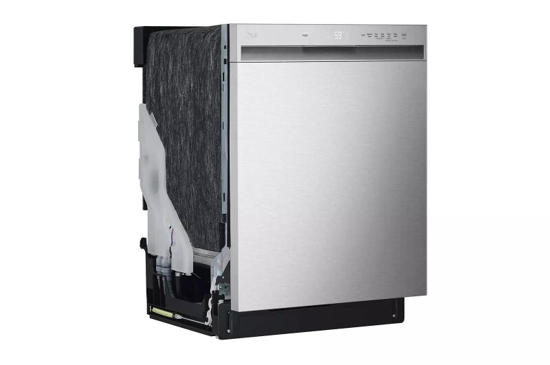 24 Inch Wide Quadwash™ Front Control Dishwasher - Stainless Steel LDFN3432T