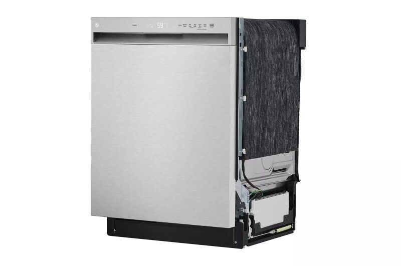 24 Inch Wide Quadwash™ Front Control Dishwasher - Stainless Steel LDFN3432T