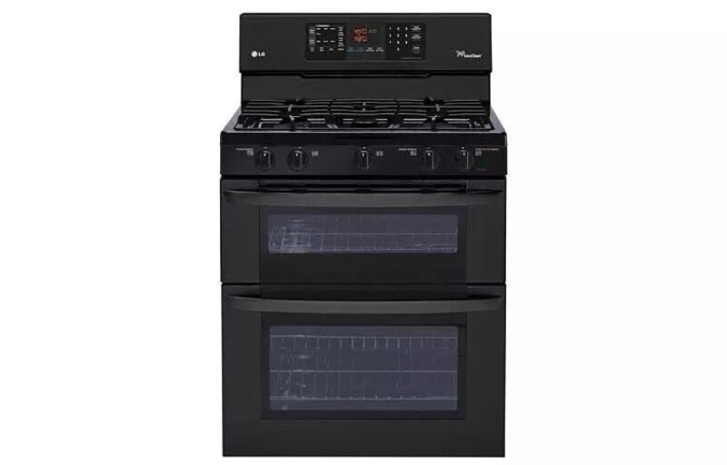 6.1 cu. ft. Capacity Gas Double Oven Range with SuperBoil™ Burner and EasyClean® LDG3035SB