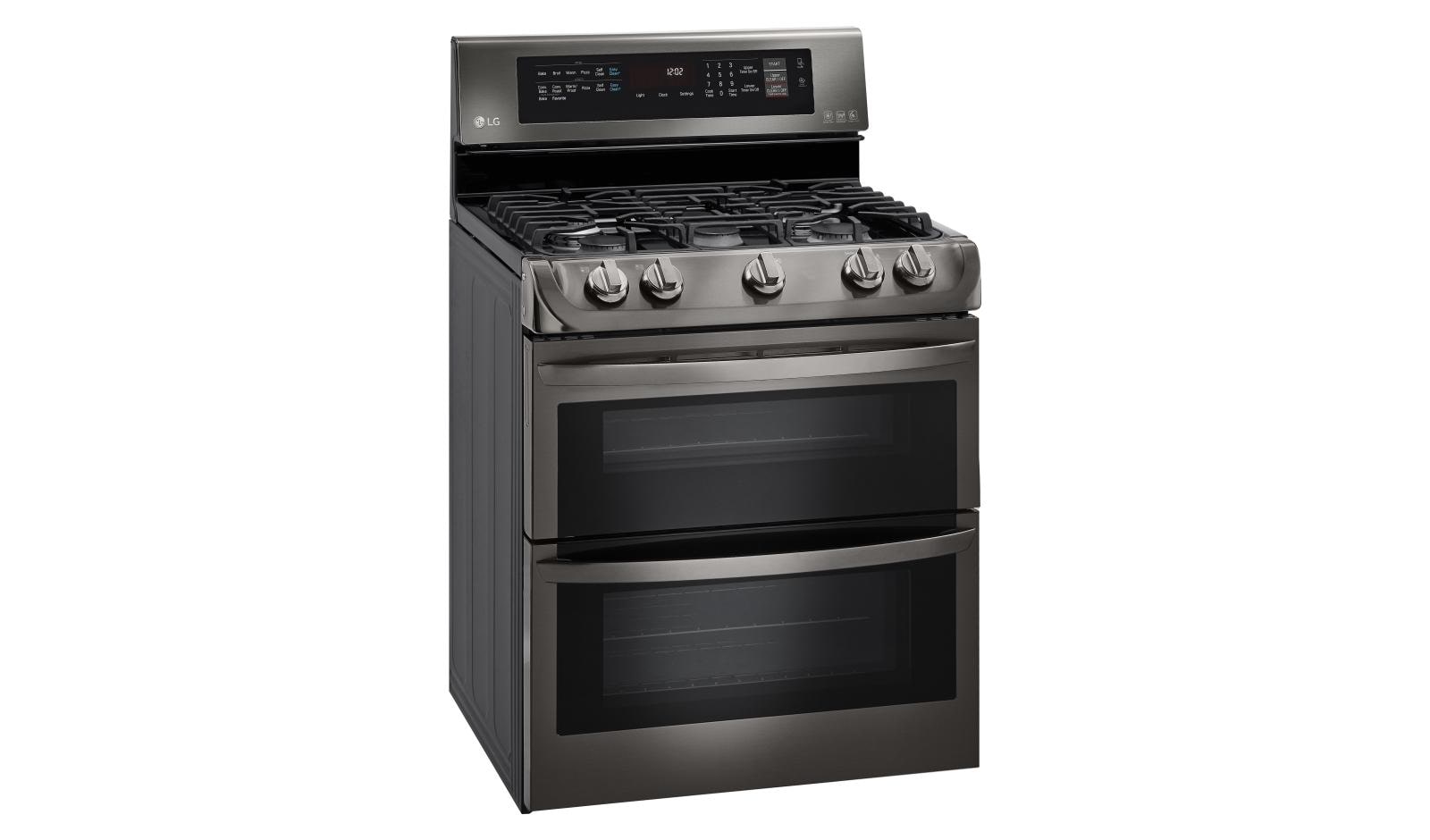 6.9 cu. ft. Gas Double Oven Range with ProBake Convection and EasyClean® LDG4313BD