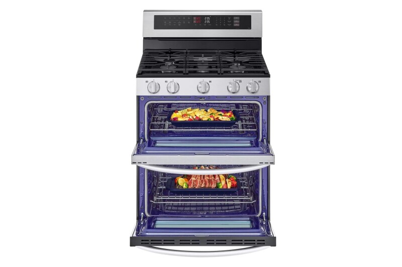 6.9 Cubic Feet Gas Double Oven Range With Probake Convection LDGL6924S