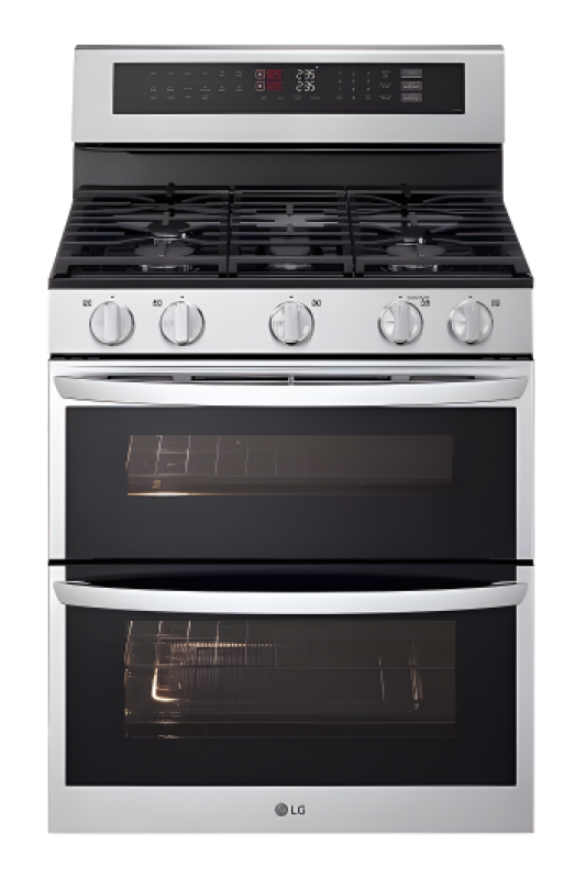 6.9 Cubic Feet Gas Double Oven Range With Probake Convection LDGL6924S